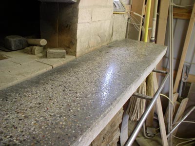 concrete shelf detail